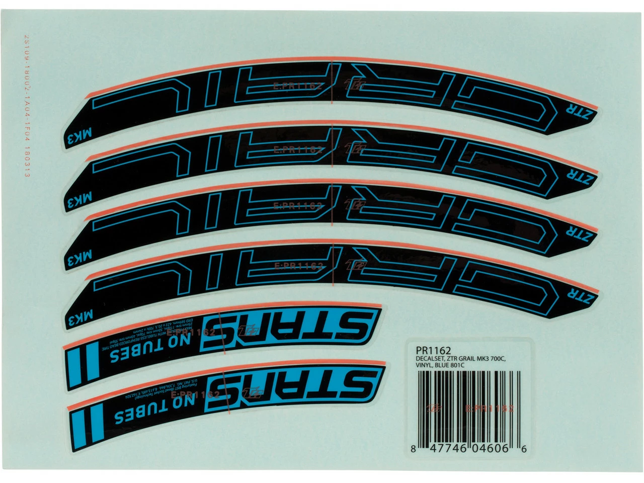 Notubes Decal-Set Für ZTR Grail MK3 4 Notubes Decal-Set Für ZTR Grail MK3 – Bild 2