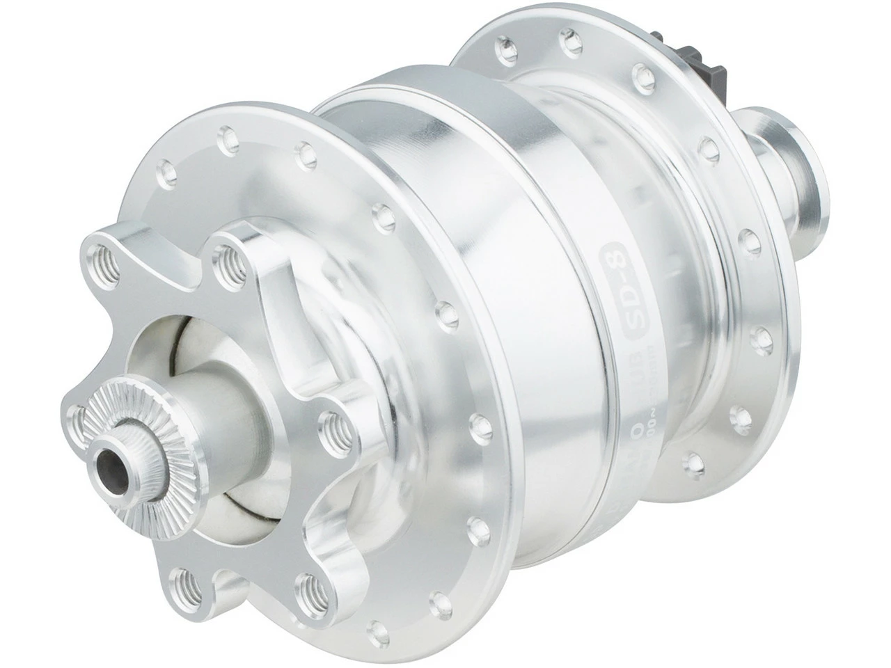 Shutter Precision Nabendynamo SD-8 Disc 6-Loch 4 Shutter Precision Nabendynamo SD-8 Disc 6-Loch – Bild 2